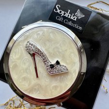 Sophia Gift Collection - Emalii czar ❤ Biżuteryjne podwójne lusterko ❤