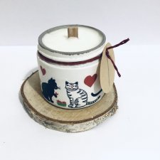 Świeczka sojowa Koty