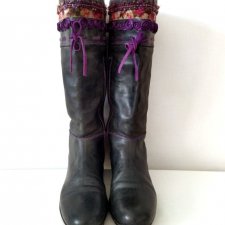 MADE IN ITALY - SKÓRZANE KOZAKI