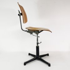 Modernistyczne krzesło Industrialne- architekta, Niemcy, lata 60.