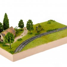 Diorama krajobraz Model 02B 58x31cm