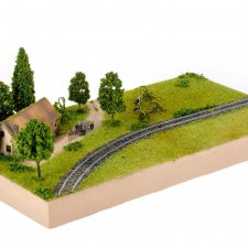 Diorama krajobraz Model 02C 58x31cm