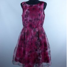 M&Co. różowa sukienka z organzy 12 / 40 - M / L