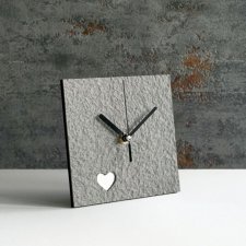 Zegar z sercem - prezent na Walentynki