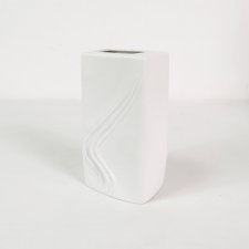 Modernistyczny, porcelanowy wazon, Rosenthal, proj. Martin Freyer, Niemcy, lata 70.