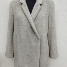 TURNOVER - KURTKA   WEŁNA MOHER