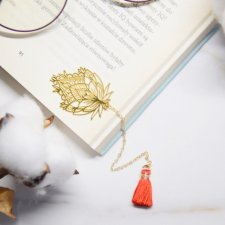 Biżuteryjna zakładka do książki -  ornament