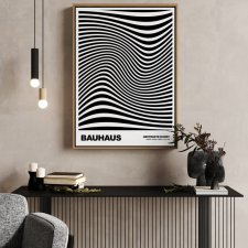 Plakat Bauhaus geometria v4 40x50 cm