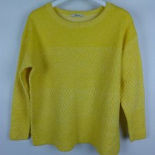 TU damski żółty sweter 12 / 40 - L