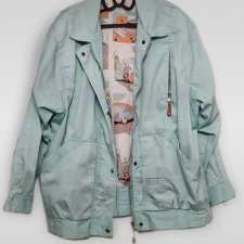 Vintage kurtka wyjątkowa podszewka 40 L