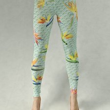 HAWAII AZURE PATTERN LEGGINGS