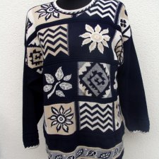 WZORZYSTY SWETER