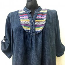 ZE- ZE   - BAWEŁNIANA  SUKIENKA