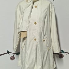 C&A vintage płaszcz beżowy przejściowy 40 42