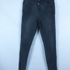 Topshop Moto szare spodnie rurki W26 / L32