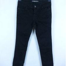 Zara skinny jeans czarny dżins / 36