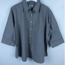 Arizona koszulowa bluzka koszula krateczka bawełna / 3XL