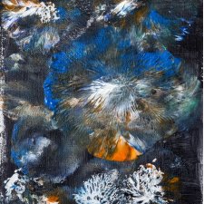 AKRYLOWA PRACA W OPRAWIE "ABSTRACION 11"