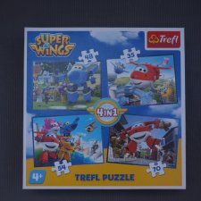 Puzzle TREFL 4W1 Super Wings   *5
