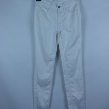 Monkee Genes białe spodnie dżins skinny  W10 / 28
