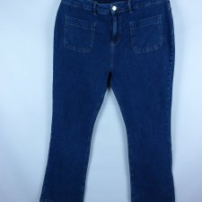 Denim by TU Flare spodnie jeans straight proste - 20R / 48