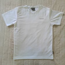 Biały sportowy t-shirt rozmiar 158