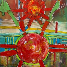 Obraz akrylowy "Grafika"