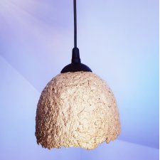 Lampa wisząca - papierowe złoto