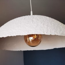 Lampa gipsowa biel - model II