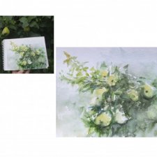 Autorska akwarela z podróży