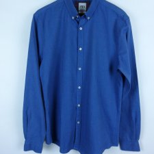 Zara koszula blue bawełna / M slim fit