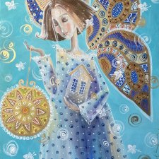 Słoneczna dusza mojego domu . Giclee