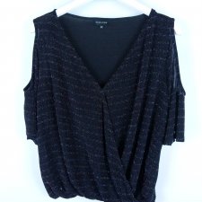 New Look bluzka z metalizowaną kolorową nicią 14/ 42