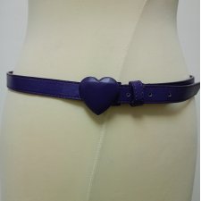 Fioletowy pasek z sercem