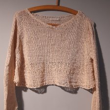 Sarah Pacini krótki sweter