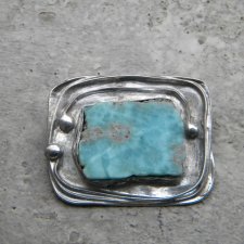 Larimar - broszka