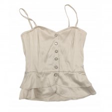 H&M gorsetowy top stylizowany 34 XS