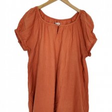 Cha Cha miedziana ceglana tunika 42 XL