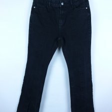 Denim  by TU spodnie  bootcut dżins black 10S / 38