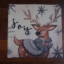 Świąteczna poszewka - renifer *8