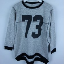 Pull & Bear bluza melanż print / M