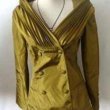 BLACKY DRESS - ŻAKIET Z FANTAZYJNYM KOŁNIERZEM