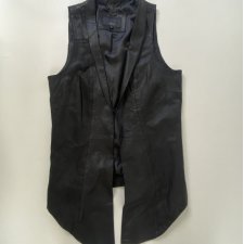 minus skórzana kamizelka