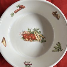 Villeroy & Boch made in Luxenburg smakowita misa Vintage vegetable