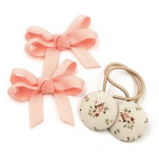 Komplet do włosów gumki  i spinki Laura