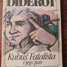 "Kubuś fatalista i jego pan" D. Diderot książka vintage 1984.