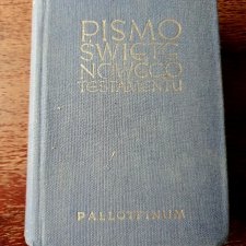 Pismo Święte 1982 książka vintage