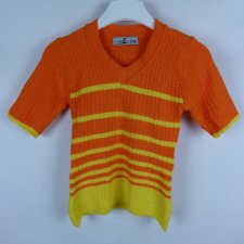 Vedo Verde sweterkowa dopasowana bluzka w stylu vintage - 2 / 43-36
