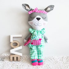 Wilczek Monia - 41 cm zestaw ubranek