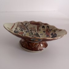 Piękny ceramiczny pojemnik małapaterka motyw japoński